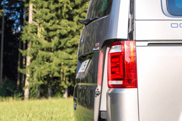 100150052 - AIR-SAFE Système Maintien Hayon Entrouvert VW T6.1/T6/T5 California/Multivan Acier Inox | BRANDRUP – Image 3