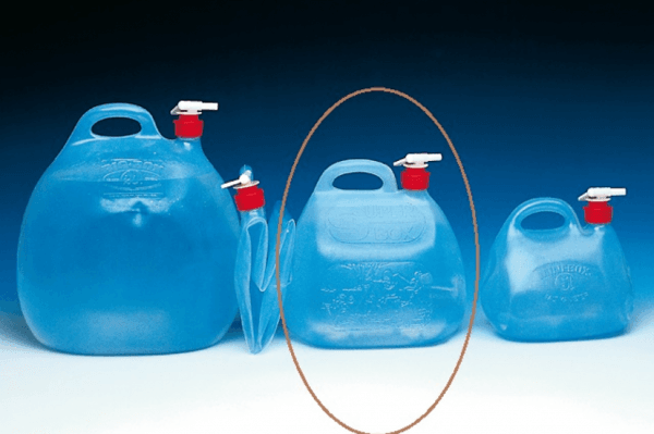 Réservoir d'eau pliable camping-car 10 litres