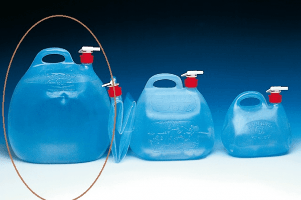 Réservoir d'eau pliable camping-car 20 litres pour vos voyages