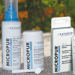 Stérilisateur d'eau liquide Micropur 1000 litres camping-car