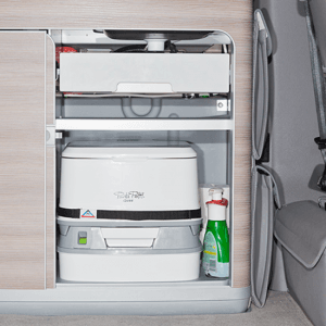 WC Chimique Tehtford Porta Potti 335 pour Van California T5/T6/T6.1