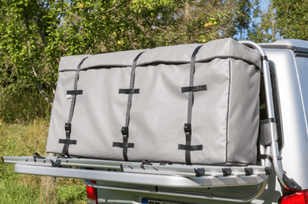 100501006 - FLEXBAG Cargo Coffre de rangement porte-vélos Volkswagen hayon arrière T5/T6 – Image 5