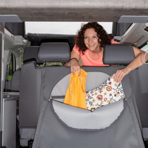 100501532 - FLEXBAG Sac de rangement sac à dos de banquette pour les California Ocean / Coast T6.1 Volkswagen -Palladium