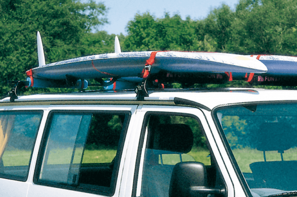 TOP-RAIL en aluminium noir pour T4 VW empattement long 3,4m carbon