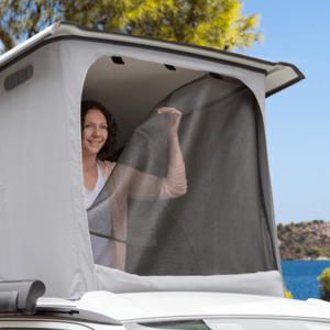 Moustiquaire Grande Ouverture Frontale ISO*TOP Volkswagen California Toit Electrique 