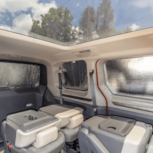 Isolation thermique vitre latérale gauche espace passager Volkswagen T7 Multivan