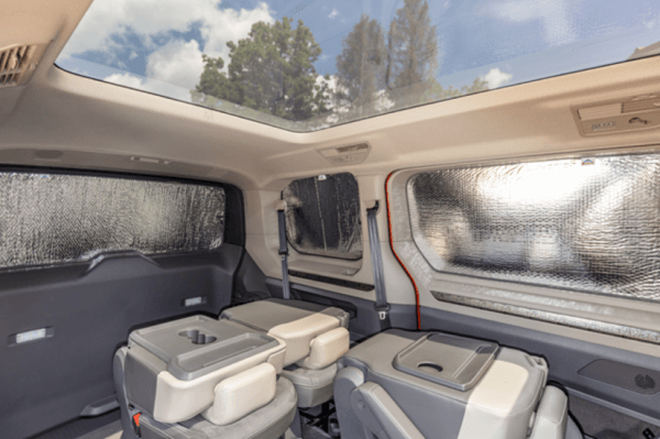 Isolation thermique vitre latérale gauche espace passager Volkswagen T7 Multivan