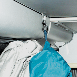 Jeu de 2 crochets porte serviette manteau pour Volkswagen T4