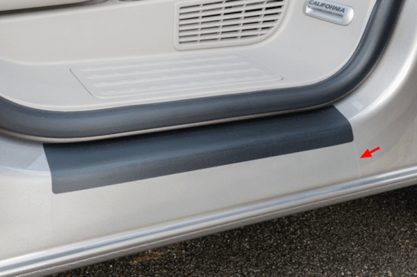 Kit de 2 films de protection transparent pour les marchepieds cabine avant Volkswagen T5/T6/T6.1