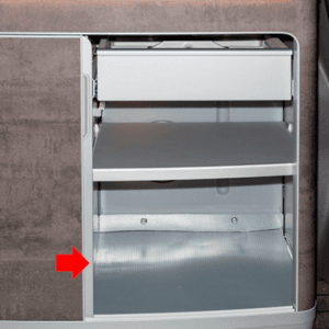 Tapis antidérapants de protection placard sous l'évier Volkswagen Vans Aménagés