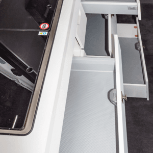 Tapis antidérapants de protection étagères rangement Volkswagen Grand California 680