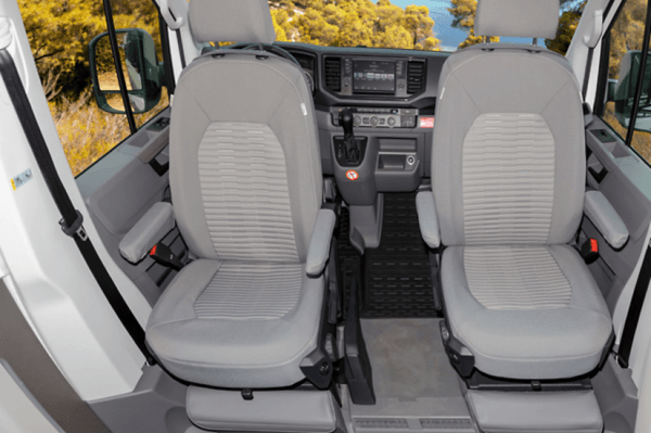 Housses des 2 sièges de cabine conducteur Volkswagen Grand California 600 & 680