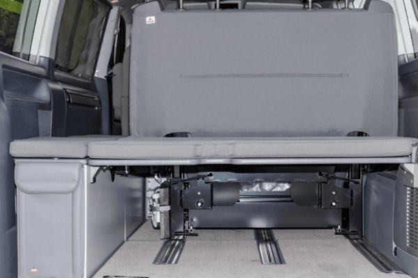 Housse Banquette Arrière 2 places Volkswagen California California Confort Coast T5/T6/T6.1 Mixed Dots Gris Palladium
