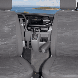 2 Housses de siège cabine conducteur Volkswagen Circuit Titanium Black 