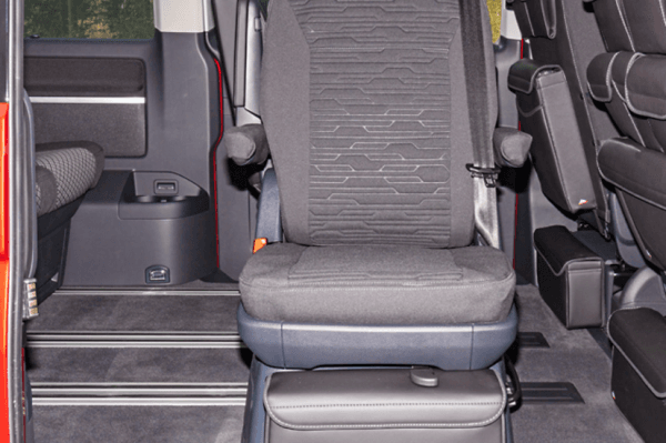 Housse de siège individuel pivotant arrière Volkswagen California Beach & Multivan  T5/T6/T6.1