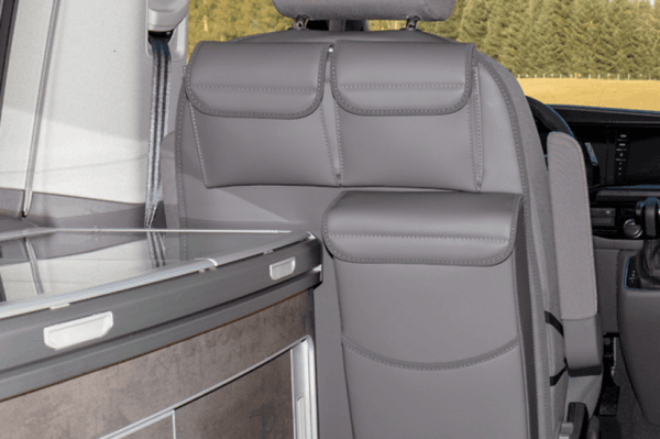 Dos de sièges MULTIBOX Isotherme + 2 poches Volkswagen California T5/T6/T6.1 Palladium Cuir