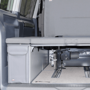 Grande Poche de rangement arrière penderie Volkswagen California T5/T6/T6.1 Gris Palladium