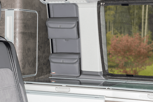 Pochette de rangement cuisine porte-épices Volkswagen California T5/T6/T6.1 Gris Palladium