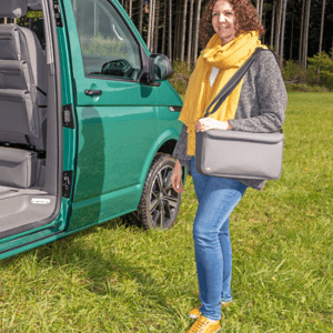 Rangement base de siège MULTIBOX Amovible Volkswagen California T5/T6/T6.1 Gris Palladium