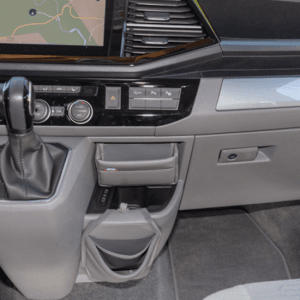 Poche de rangement TIALO Box tableau de bord Volkswagen T6.1 Gris Palladium  