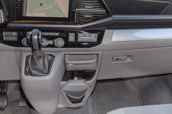 Poche de rangement TIALO Box tableau de bord Volkswagen T6.1 Gris Palladium  