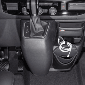 Poche de rangement TIALO Box tableau de bord Volkswagen T6.1 Titanium Black