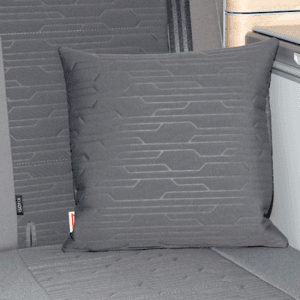 Coussin Oreiller Van Aménagé Volkswagen & Mercedes Circuit Gris Palladium 