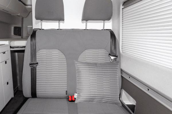 Coussin Grand California Valley Gris Palladium