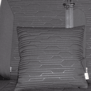 Coussin Oreiller Van Aménagé Volkswagen & Mercedes Circuit Titanium Black  