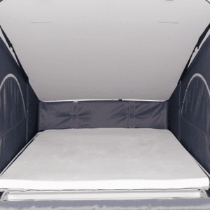 Drap-House lit supérieur IXTEND Volkswagen California T6.1 Velours Nickel