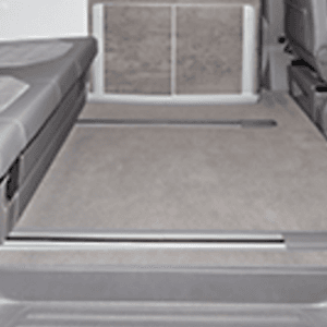 Tapis Espace Passager 3 rails au sol Volkswagen California T6.1 Coast Océan Gris Palladium