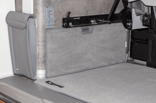 Tapis de coffre penderie gauche Gris Palladium T6.1 Volkswagen California Coast Océan