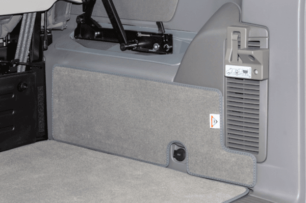 TAPIS DE COFFRE – PROTECTION CÔTÉ DROIT - "GRIS PALLADIUM"