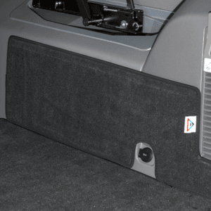 Tapis moquette protection garniture droite coffre California Volkswagen T5/T6/T6.1 California Confort Coast Ocean Noir Titane