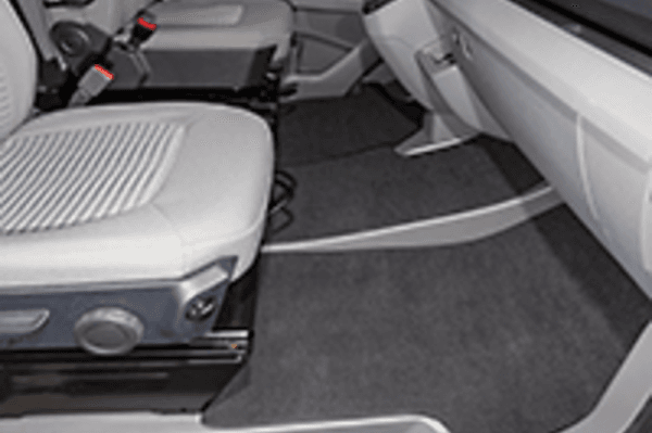 Tapis Cabine Conducteur Volkswagen Grand California  jusqu'à 2021 Titanium Black 