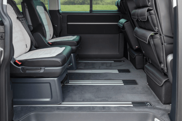 Tapis espace voyageurs Volkswagen California T6.1 Beach Tour Multivan Gris Palladium