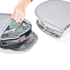 Sac de rangement thermique matelassé et isolant pour poêle Clock & Cook 