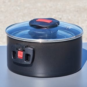 Popote Click & Cook - kit de 6 pièces- casseroles ultra-compactes de voyage - Vans aménagés et camping-car