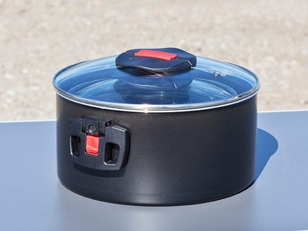 Popote Click & Cook - kit de 6 pièces- casseroles ultra-compactes de voyage - Vans aménagés et camping-car