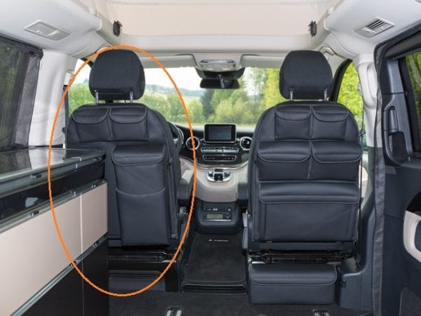 102706229 - Dos de siège conducteur avec MULTIBOX - BRANDRUP MERCEDES