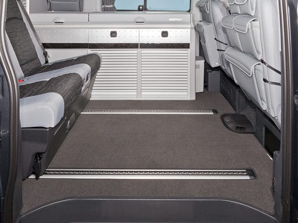 102708107 - Tapis de velours espace voyageurs Viano Marco Polo Mercedes-Benz (2007-2013) - Noir