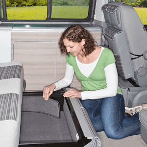 100708518 - Tapis anti-bruit côté tiroir banquette 2 places Volkswagen California Coast Ocean Confortline T5/T6/T6.1