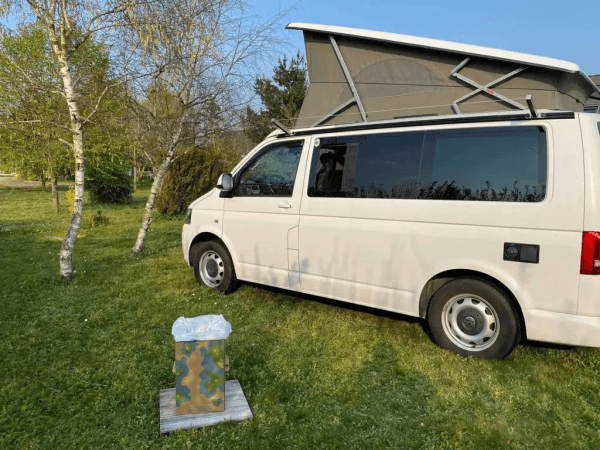 CLEAN 01 - Toilette sèche nomad CareBag en carton rigide pliable et réutilisable – Image 2