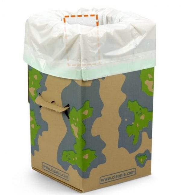 CLEAN 02 - Recharge 12 Sacs CareBag Cleanis - Toilettes Sèches Vanlife Écologiques – Image 3