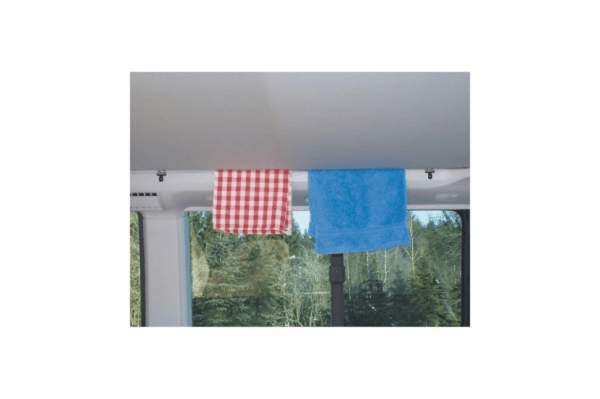 100704103 - Jeu de 2 crochets porte serviette manteau avec corde étendage pour Volkswagen T5/T6/T6.1