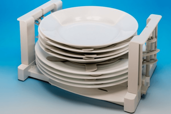 100800201 - Rangement pratique anti-casse pour assiettes van aménagés & camping-car