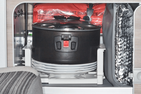 100800201 - Rangement pratique anti-casse pour assiettes van aménagés & camping-car – Image 3