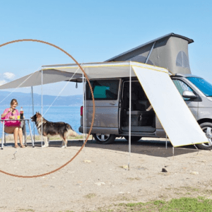 Pack fixation pour mât relevage parole latérale auvent TOP_SAIL - Vans Aménagés Volkswagen California 