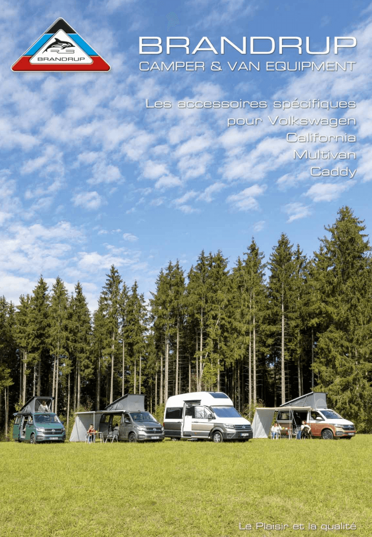 Équipez votre vanlife avec les incontournables accessoires Brandrup pour votre camping-car Volkswagen