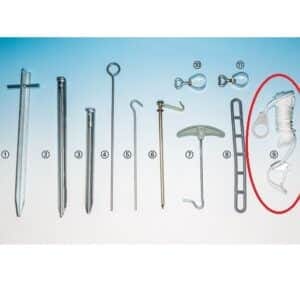 Cordelette fixation pour tente auvents et stores - vans aménages et camping-car